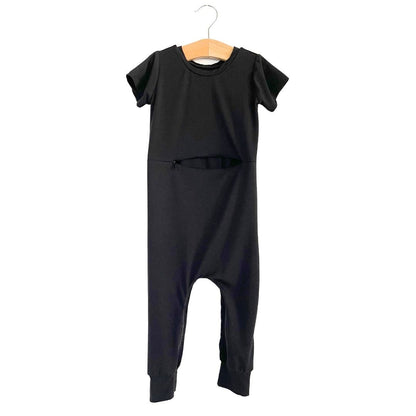 Black Bamboo Lyocell G-Tube Zipease