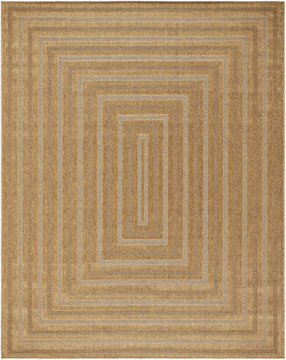 Dyami Flatweave Faux Jute Outdoor Rug