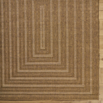 Dyami Flatweave Faux Jute Outdoor Rug