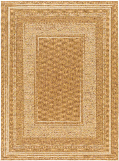 Chael Flatweave Faux Jute Outdoor Rug