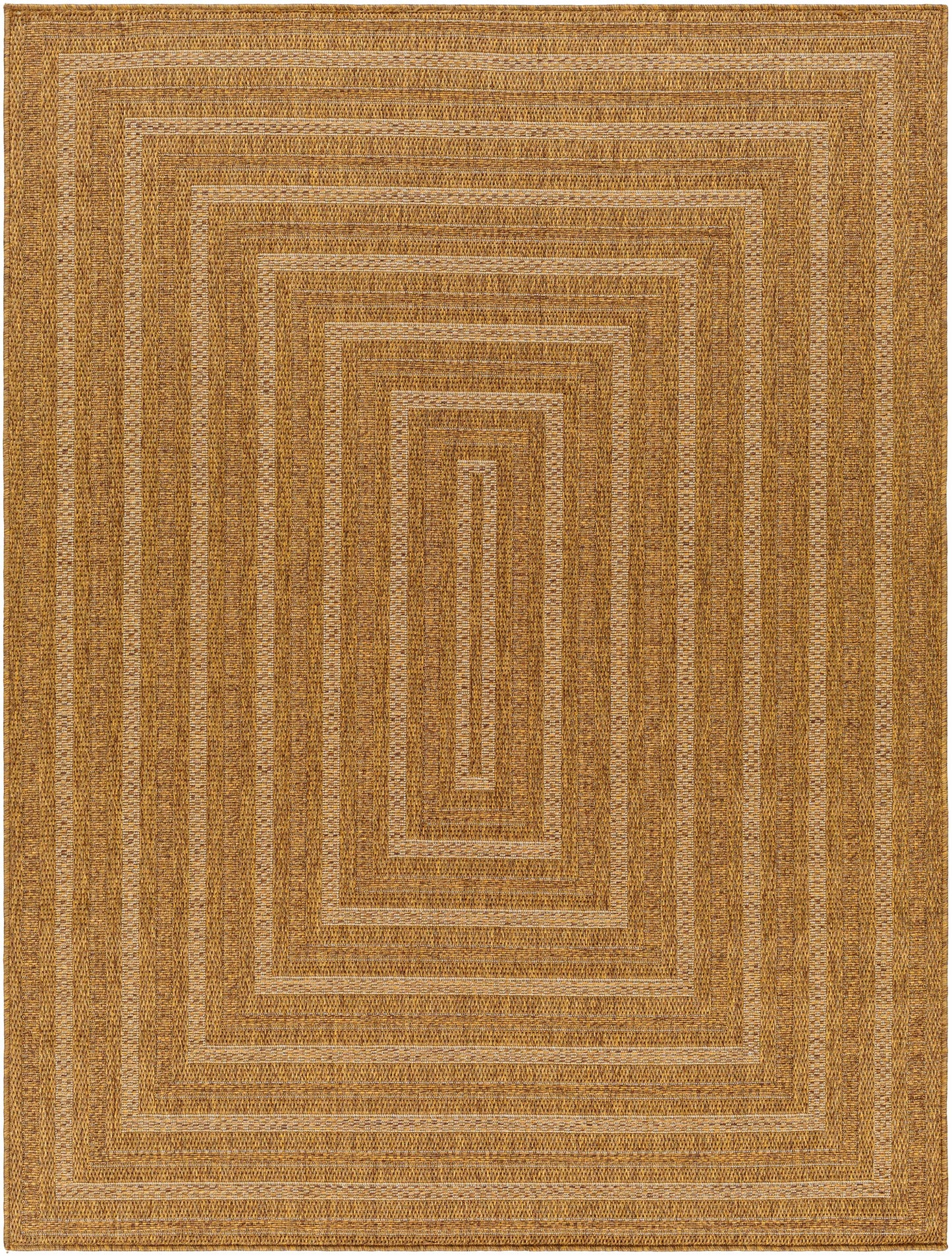 Dyami Flatweave Faux Jute Outdoor Rug