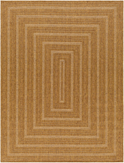 Dyami Flatweave Faux Jute Outdoor Rug